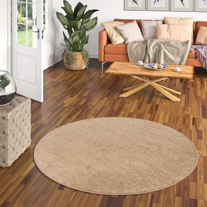 Actual product image Snapstyle High Pile Velour Carpet Luna Round (200 x 200 cm)