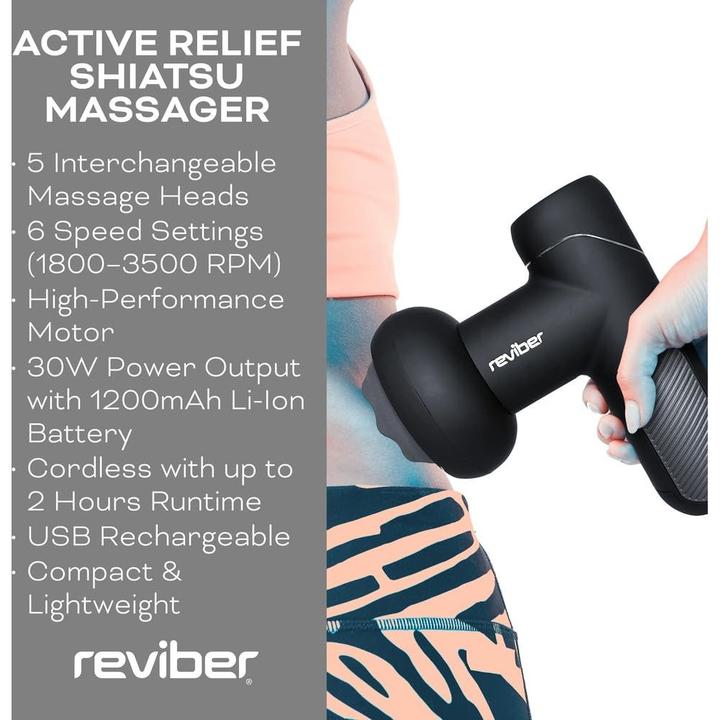 Actual product image Reviber Shiatsu-Muskelmassagegerät