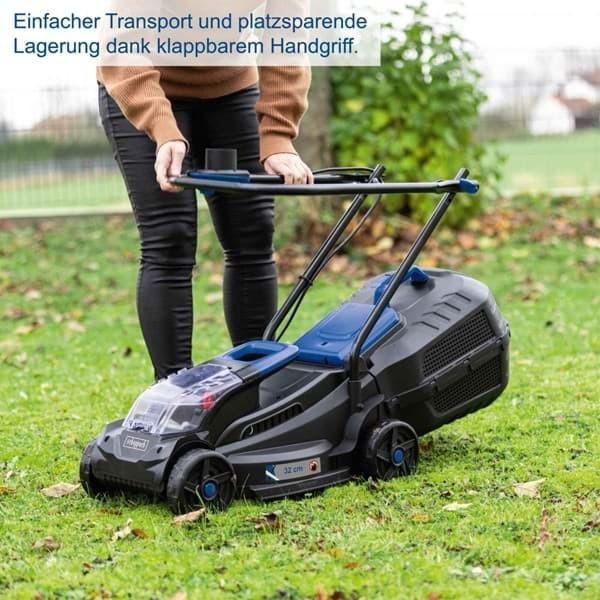 Produktbild Scheppach - Akku-Rasenmäher BC-MP320-X (Batteriebetrieb)