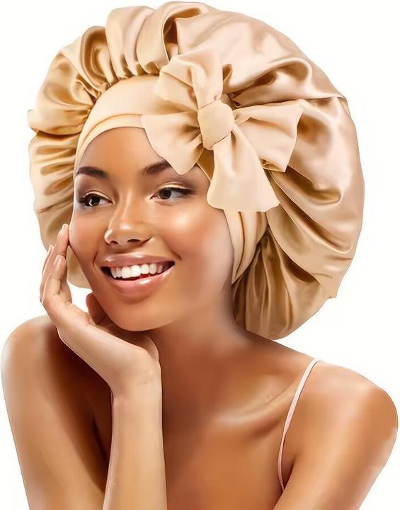 Produktbild Silana Beauty Satin Haarschlafhaube Bonnet zum Binden