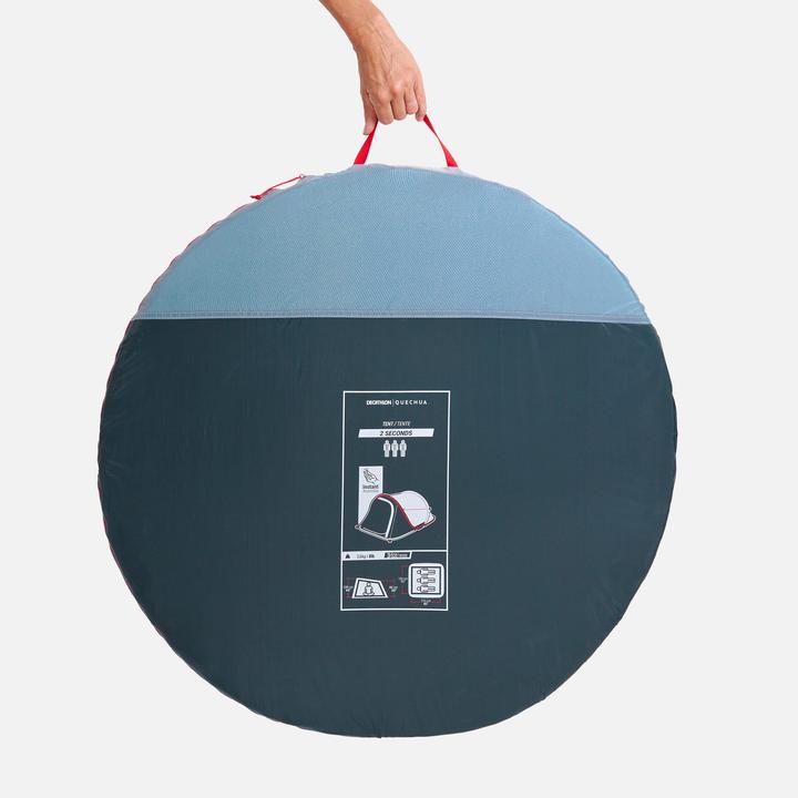 Image du produit Quechua 2 SECONDS 3P (Tente instantanée, 3.80 kg, 3 personnes)