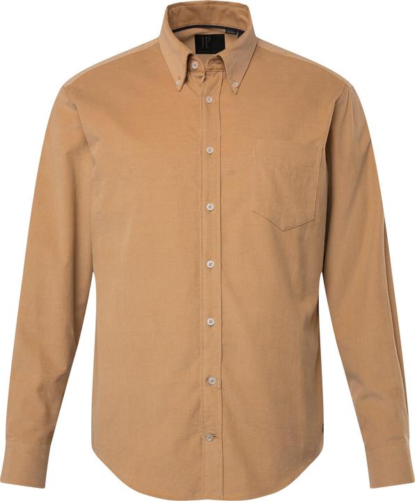 Produktbild JP1880 Cordhemd, Langarm, Buttondown-Kragen, Modern Fit (5XL)