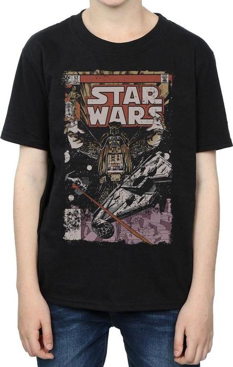 Produktbild Star Wars Millennium Falcon Comic TShirt Jungen (116)