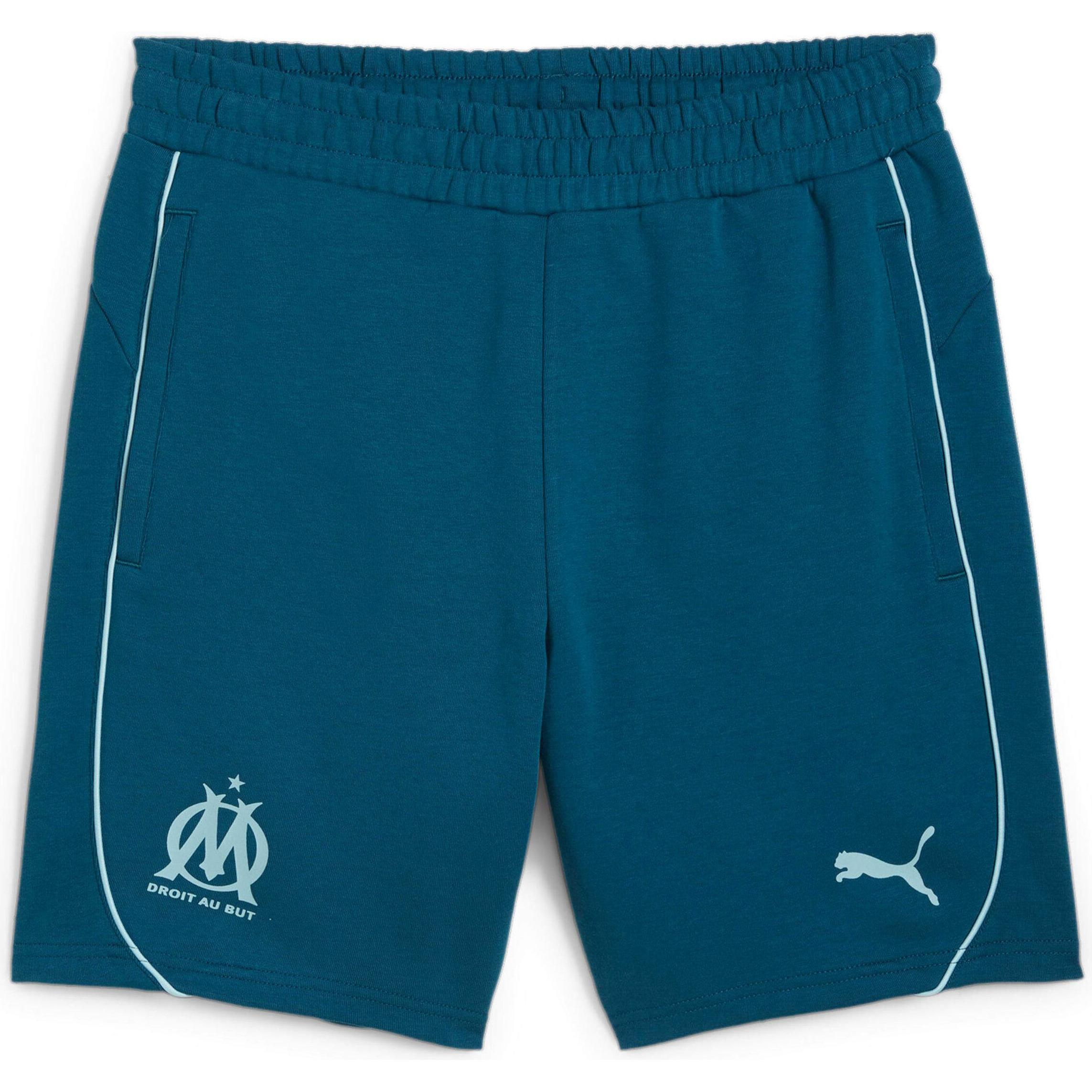 Puma, Herren, Sporthose, OM Casuals Shorts (M), Blau, M