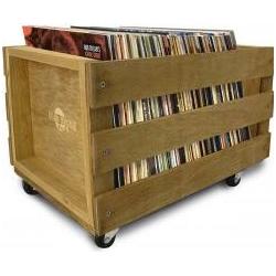 Magni Wooden Crate on Wheels Light Wood