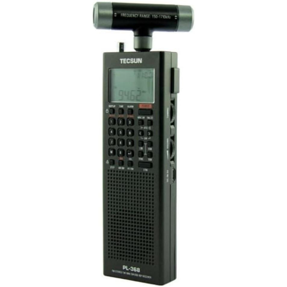 Jetfon Tecsun PL368 Multiband PLL DSP Receiver Black (FM, LW, MW), Radio, Nero