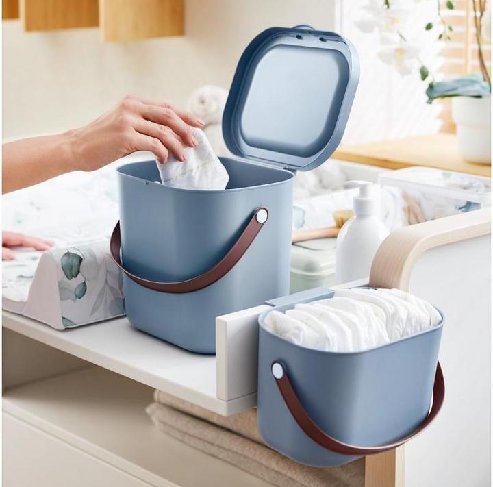 Immagine prodotto Rotho Babydesign Windeleimer YUMA 6 l Misty Blue