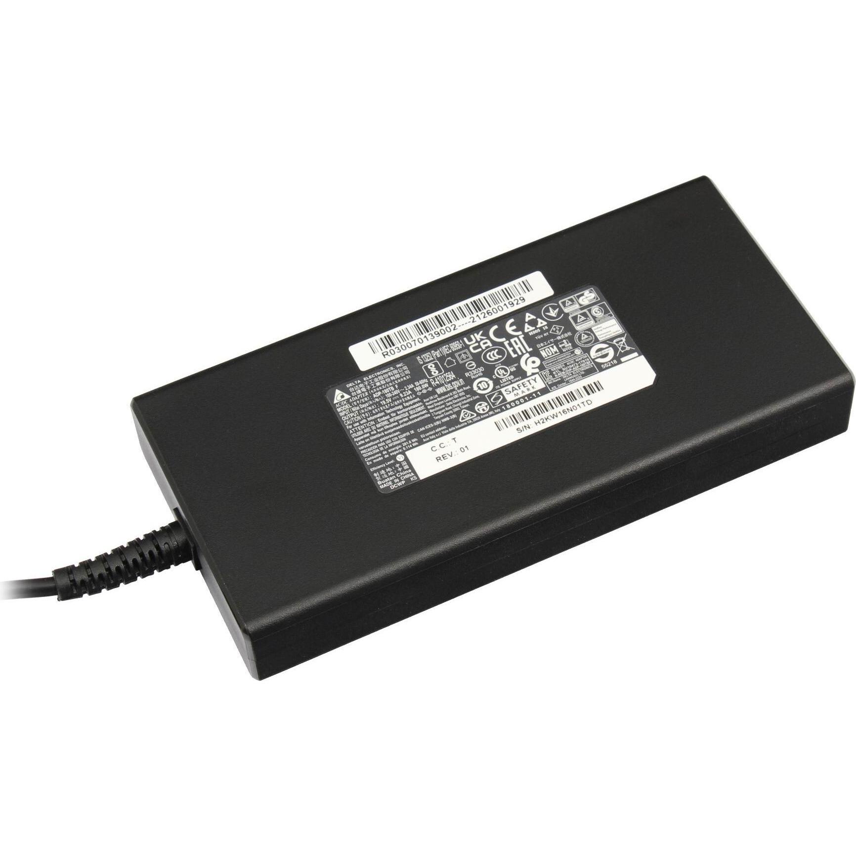 Acer 25.TNCM5.001 (180 W), Notebook Netzteil, Schwarz