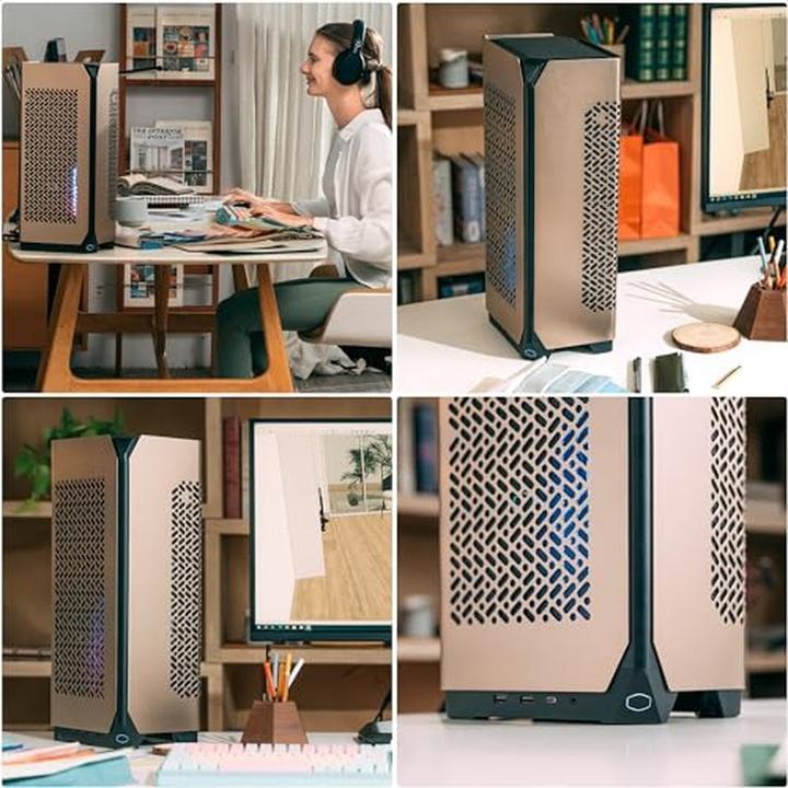 Productafbeelding Cooler Master Coolermaster Ncore 100 Max Brons - M-Itx (ITX)