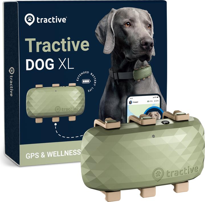Produktbild Tractive DOG XL GPS Tracker für Hunde (Hund, Allgemein)