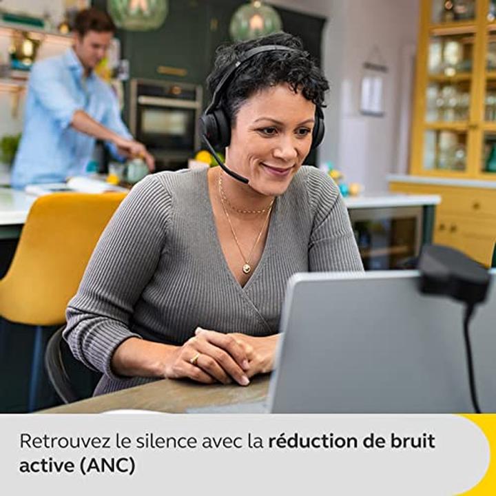 Image du produit Jabra Evolve2 55 UC + Ladestation (Sans fil, Filaire, USB-A)