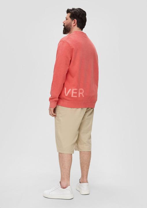 Produktbild s.Oliver Sweatshirt Baumwoll-Sweatshirt mit Logo-Print (5XL)
