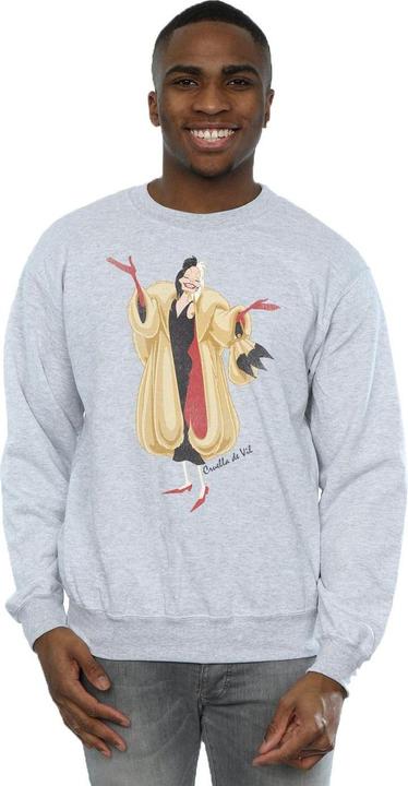 Produktbild Disney 101 Dalmatians Classic Cruella De Vil Sweatshirt (M)