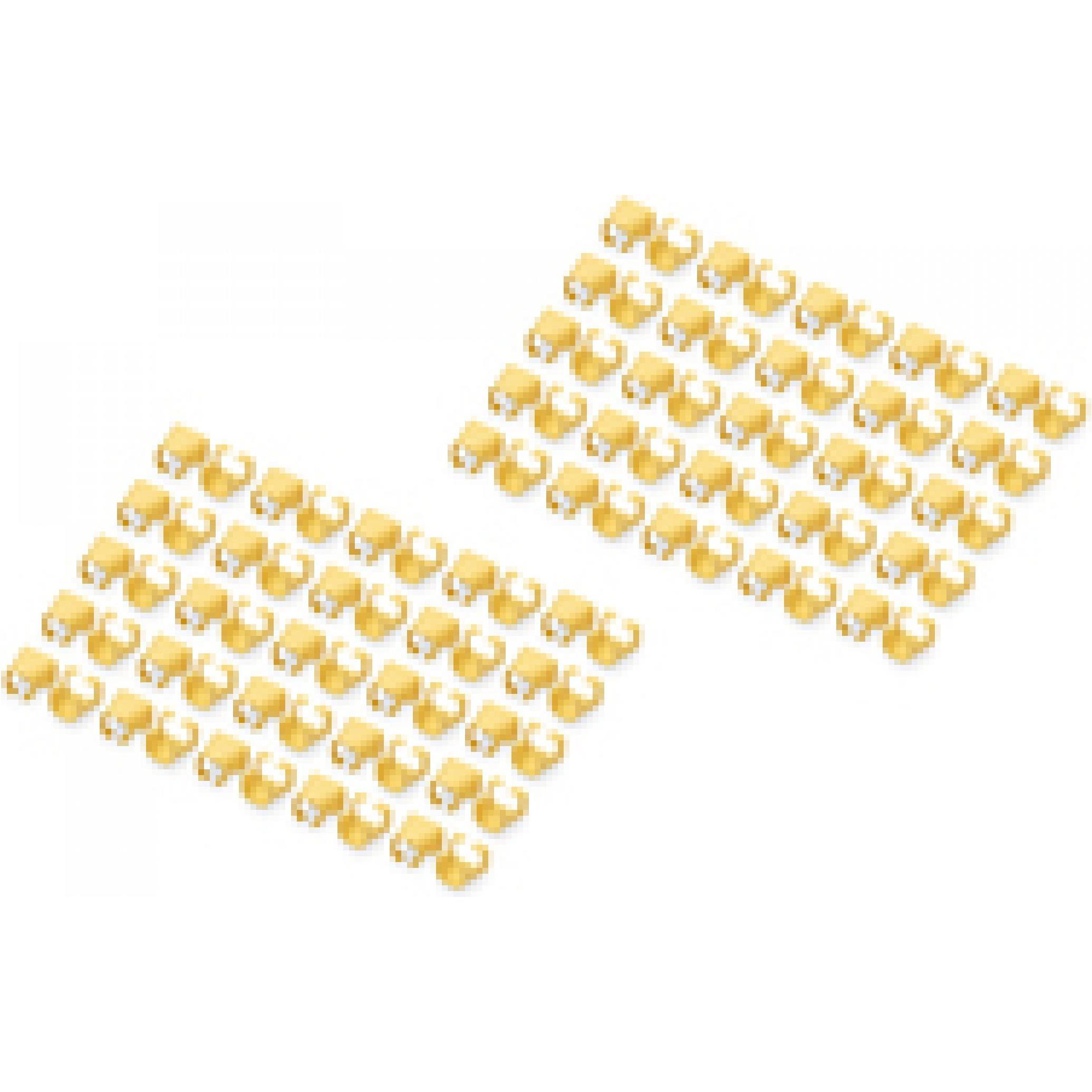 Digitus Farbclips für RJ45-Kabel Farbe Gelb, 100 Stück Packung (CAT5e, 0.02 m), Netzwerkkabel