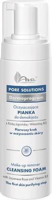Actual product image Ava Cosmetics PORE SOLUTIONS Makeup Remover Foam 150ml (Cleansing Foam, 150 ml)
