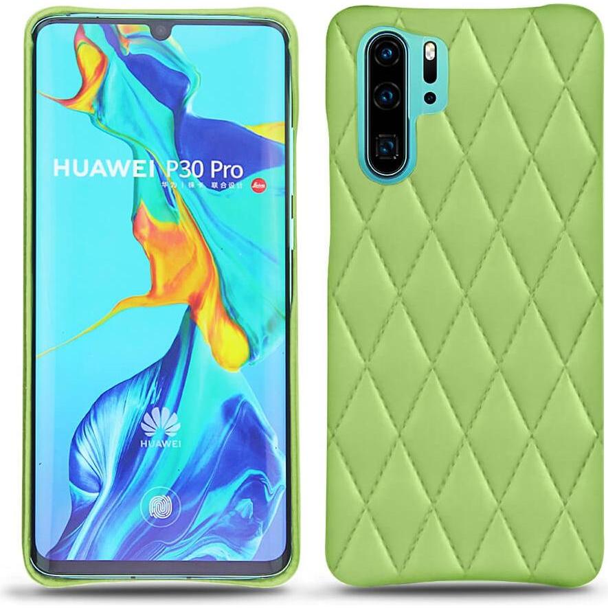 Noreve Lederschutzhülle (Huawei P30 Pro), Smartphone Hülle, Grün