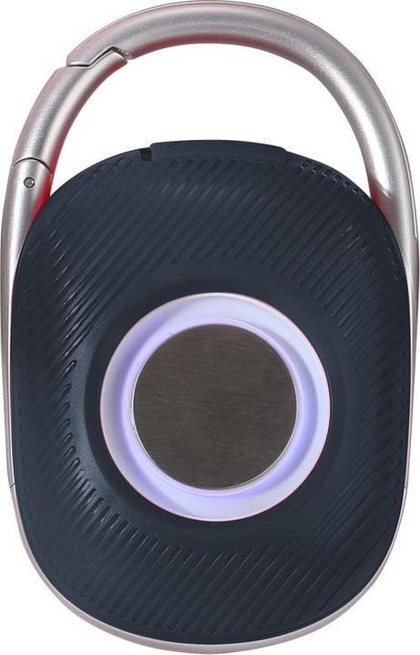 Actual product image EFB Elektronik EFB Techly Mini Wireless Speaker LED Light Handsfree TF USB Black