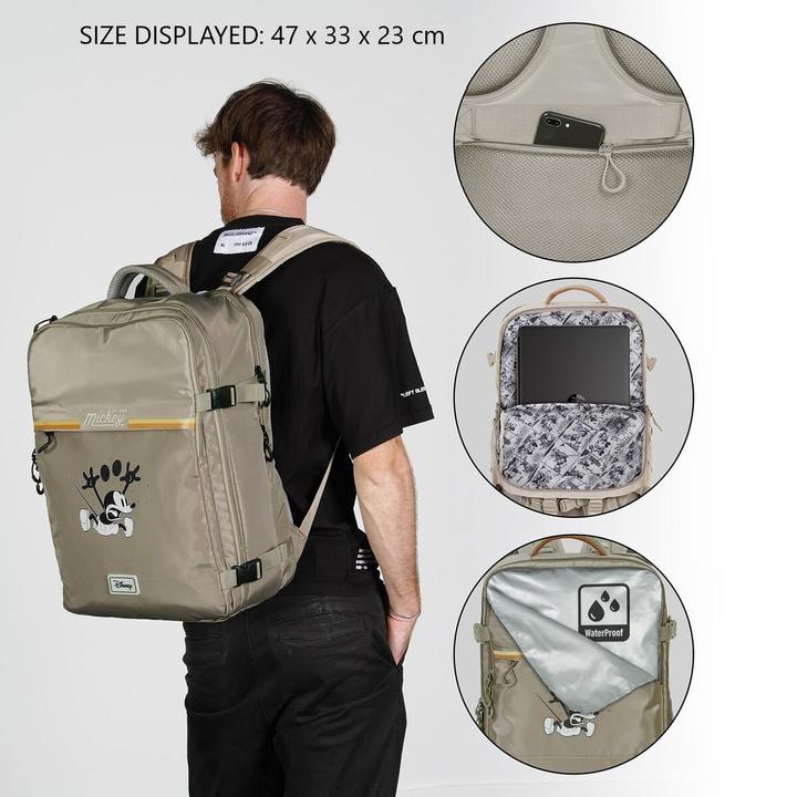 Produktbild Karactermania Large Mercury Travel Backpack 47x23x33cm Face (35 l)