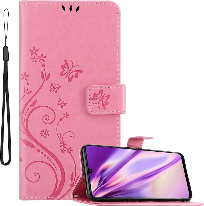 Produktbild Cadorabo Flower Book Cover (Samsung Galaxy M42 5G, Samsung Galaxy A42 5G)