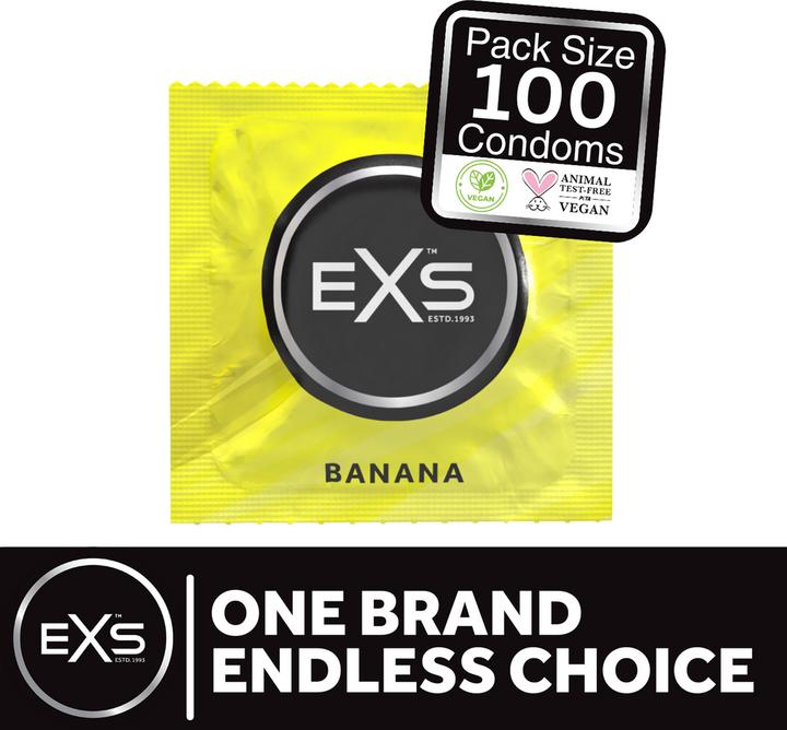 EXS Banana - Condoms - 100 Pieces (100 pcs.)