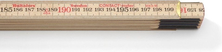 Actual product image Hultafors Schwedenmeter mit Innenteilung (mm)