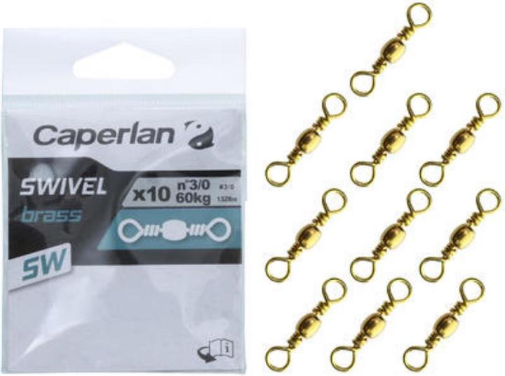 Immagine prodotto Caperlan Girevole in ottone 10 pezzi