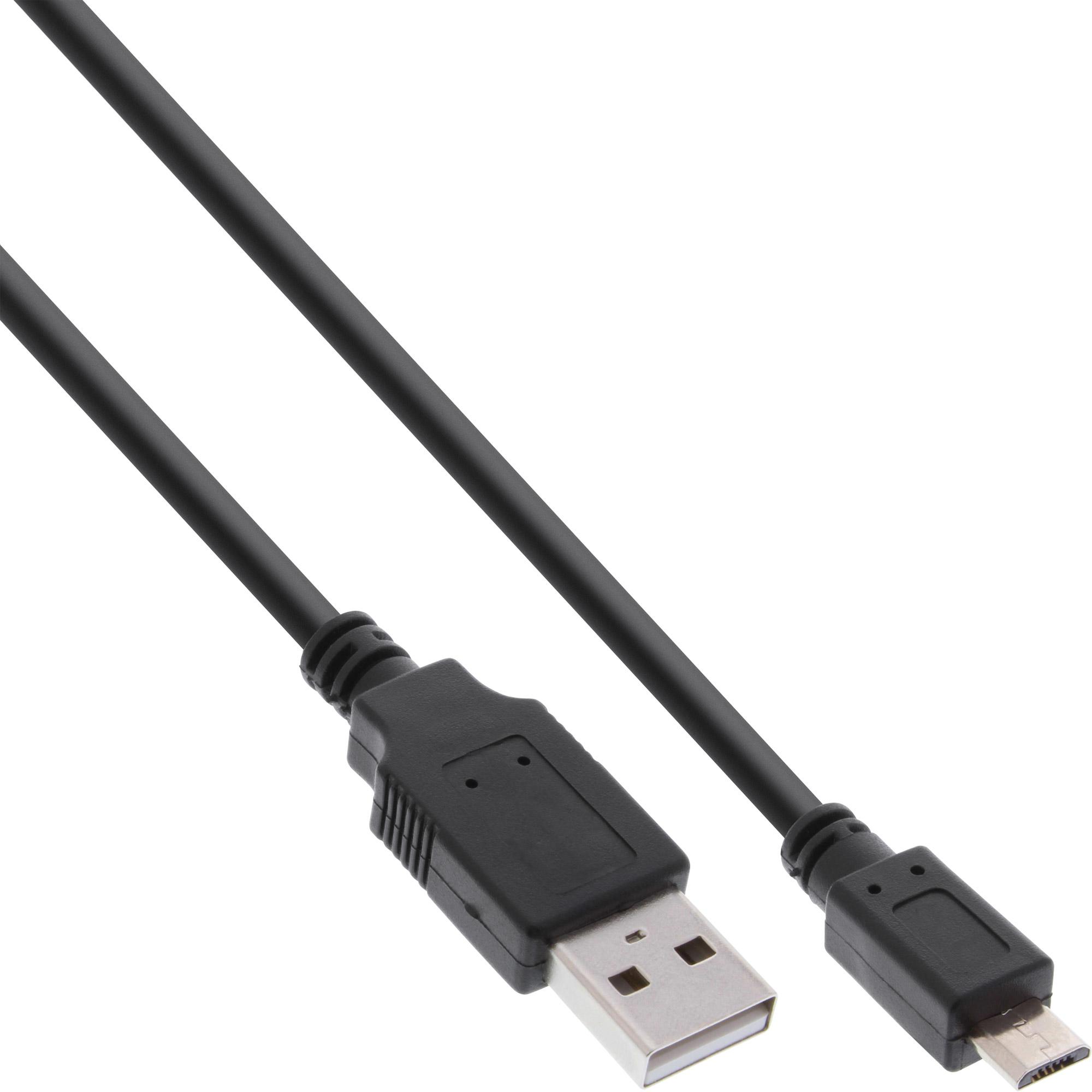 InLine Micro-USB 2.0 Kabel (0.50 m, USB 2.0), USB Kabel