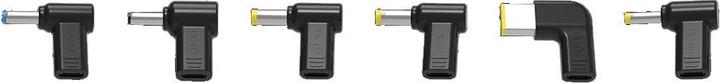 Actual product image HQ Power Set of 6 USB-C to laptop connectors - HP?, Dell?, Acer?, Lenovo?, Asus? - 4 mm & 5.5 mm
