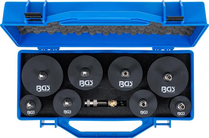 Produktbild BGS Turbolader-Ladeluft-System-Prüfkoffer-Satz 9-tlg.
