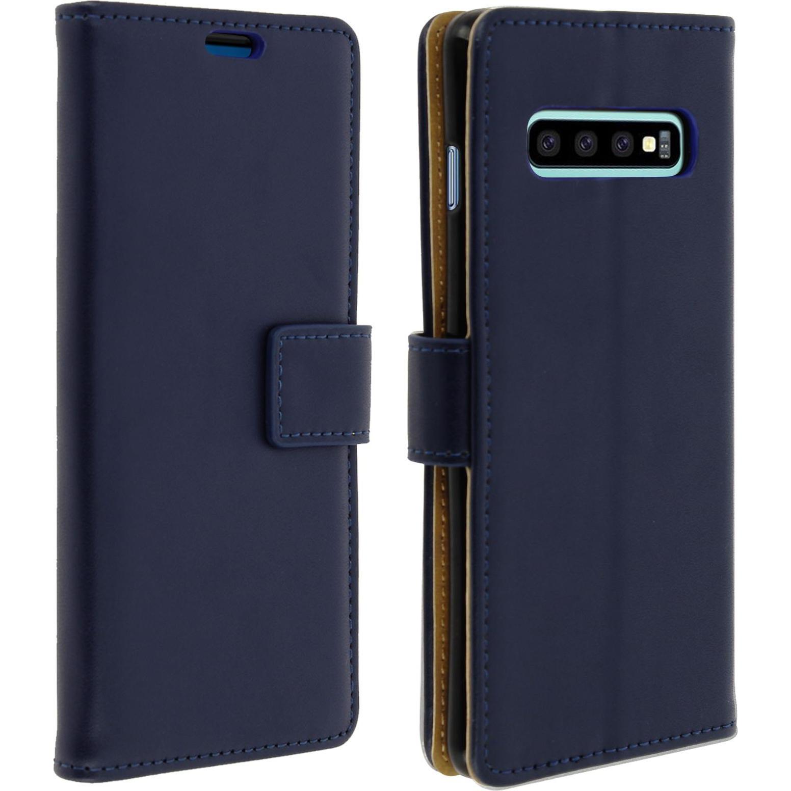 Thumbnail - Avizar Book Series (Samsung Galaxy S10), Smartphone Hülle, Blau