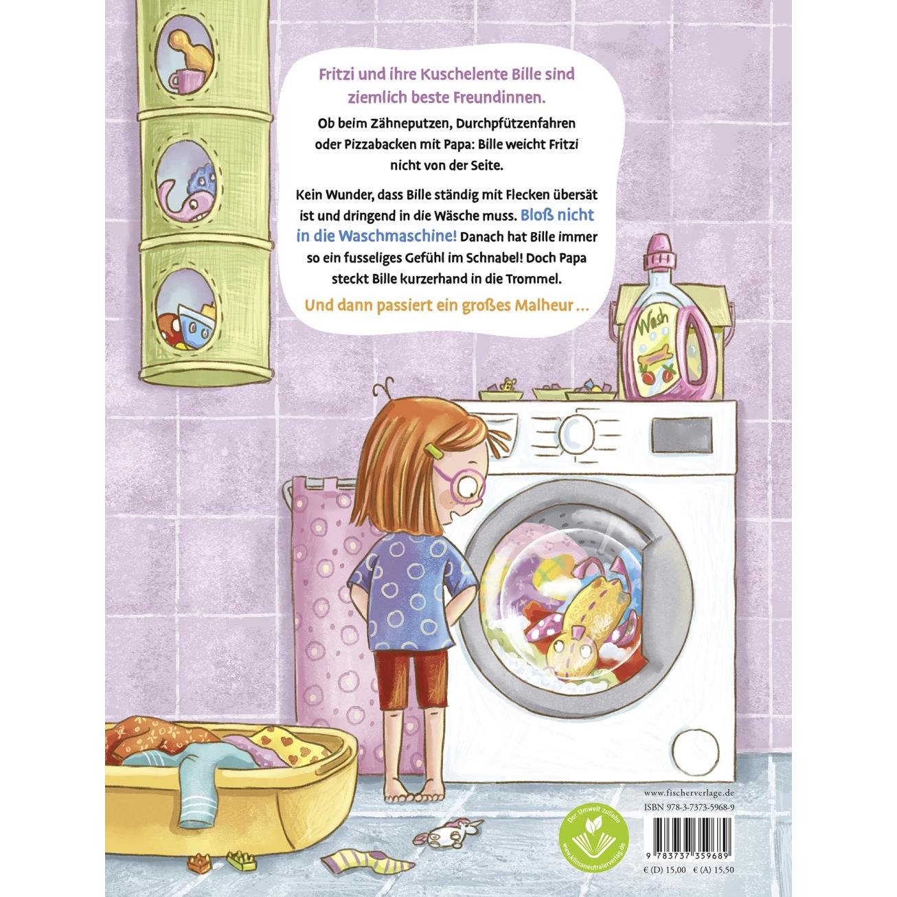 Thumbnail - Fritzi und Bille - Bloss nicht in die Waschmaschine, Kinderbücher von Stefanie Klassen