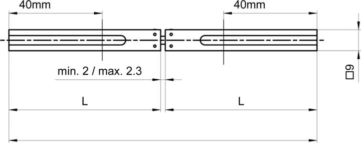 Produktbild MSL Verbindungsstifte 5968 für Schlösser und GLUTZ (Türgriff)