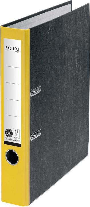 Produktbild von Ordner 5 cm, Gelb (A4, 50 mm, 1 Stk.)