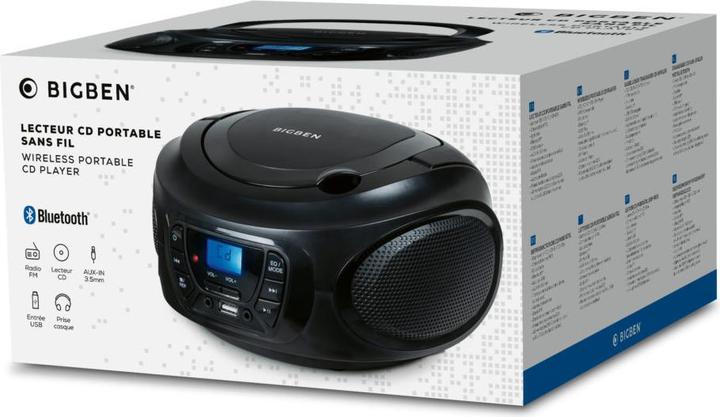 Produktbild Bigben CD62 (UKW, FM, Bluetooth, Radio Frequency (RF))