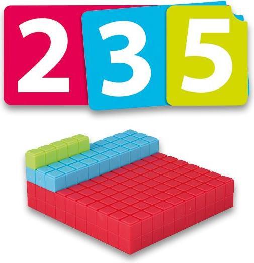 Actual product image Akros Interdidact Large Numbers - Basic Ten Learning Set (French)