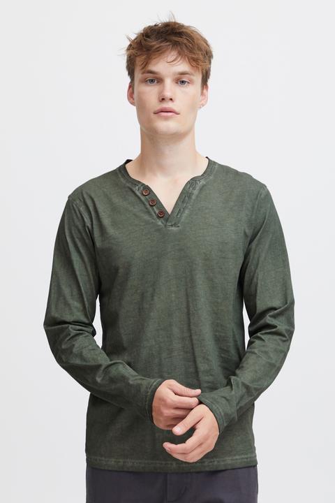 Immagine prodotto Solid Tinox - Maglie a manica lunga Con Collo A V da Uomo In Cotone 100% (M)