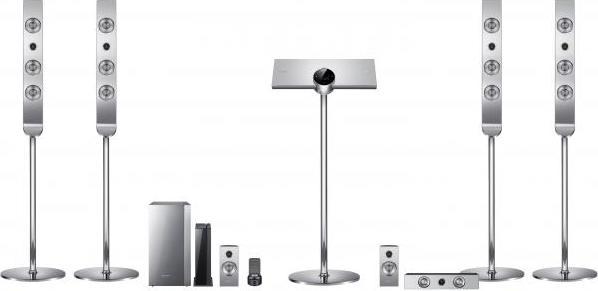 Actual product image Samsung HT-C9950W, 7.1 3D Blu-ray home cinema system, 1400 watts (1.40 W)