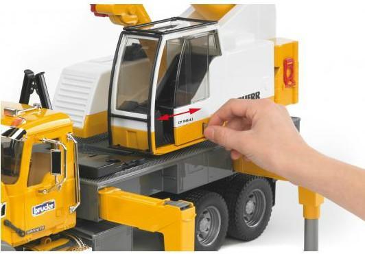 Actual product image Bruder Liebherr crane truck
