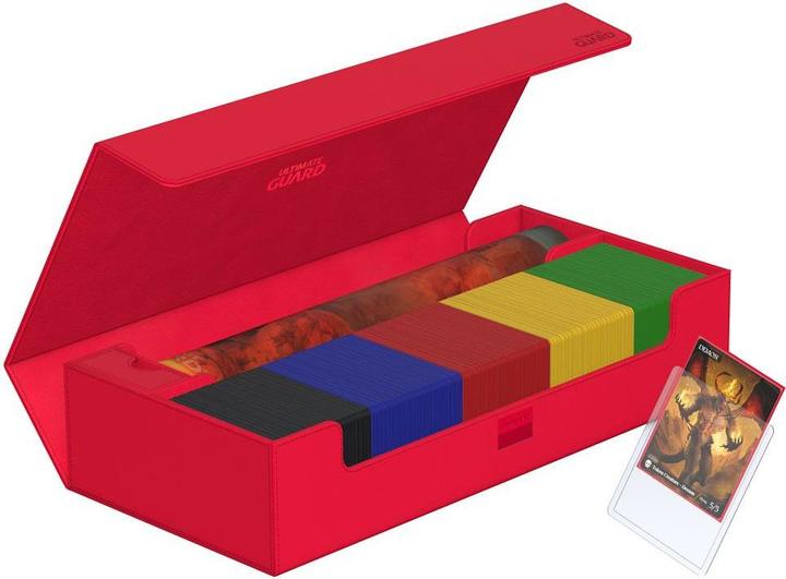 Produktbild Ultimate Guard Kartenbox XenoSkin Superhive 550+ Rot