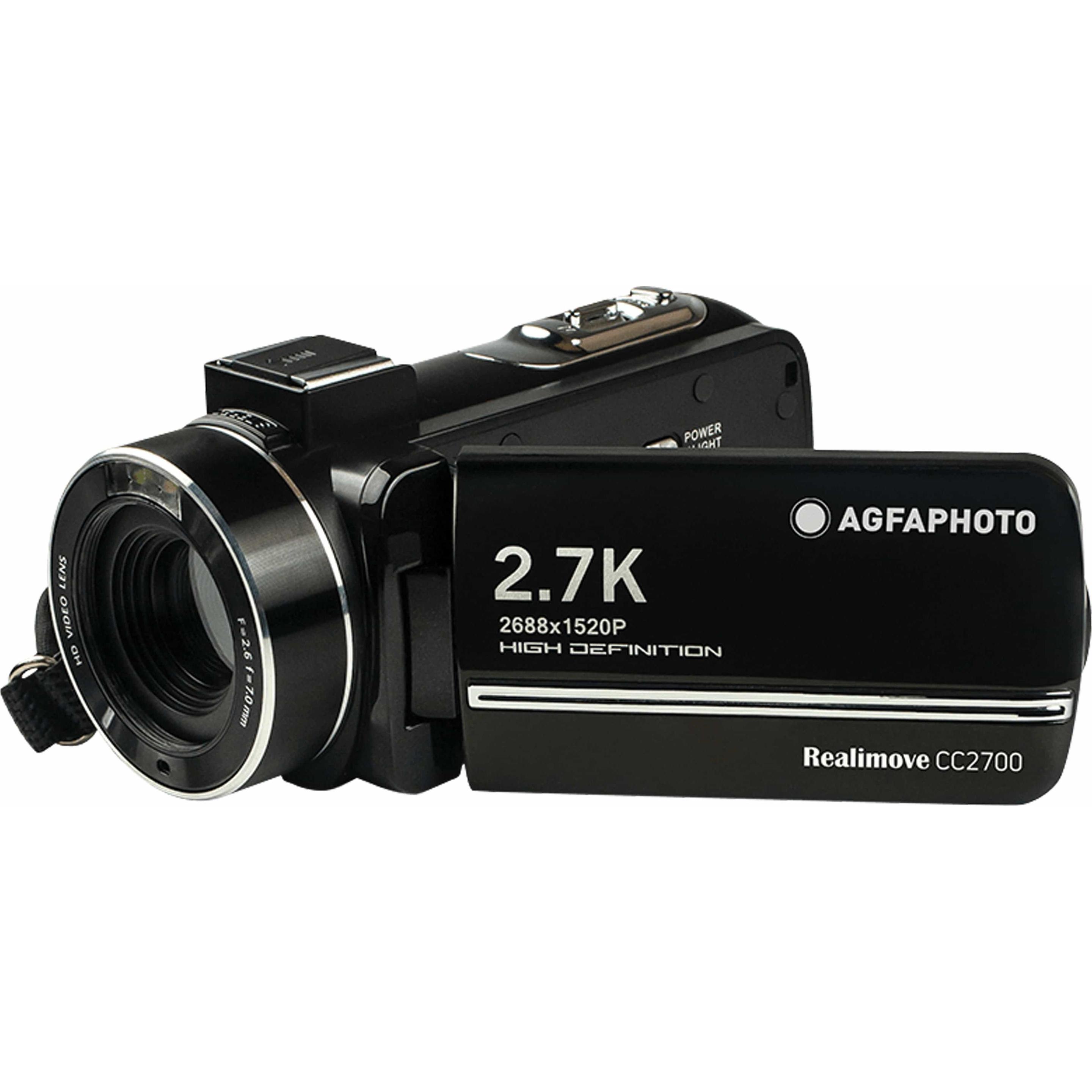 AGFAPHOTO Realimove CC2700 (24 Mpx), Videokamera, Schwarz