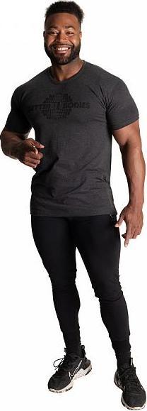 Actual product image Better Bodies Recruit Tee Dark Grey Melange (XXL)