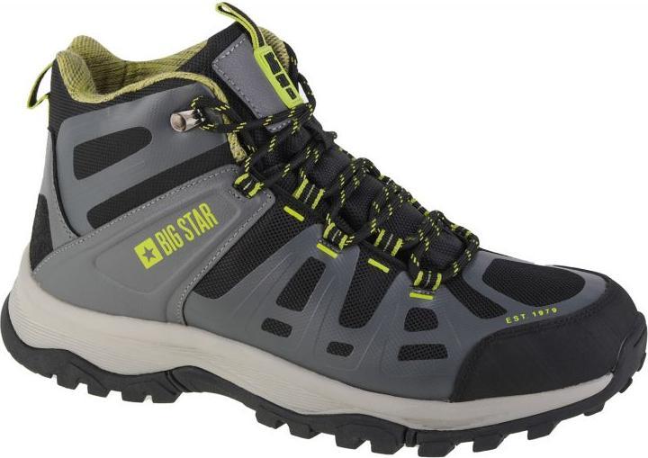Immagine prodotto Big Star Scarpe da trekking per uomo Scarpe da trekking KK174098 grigio 45 (45)