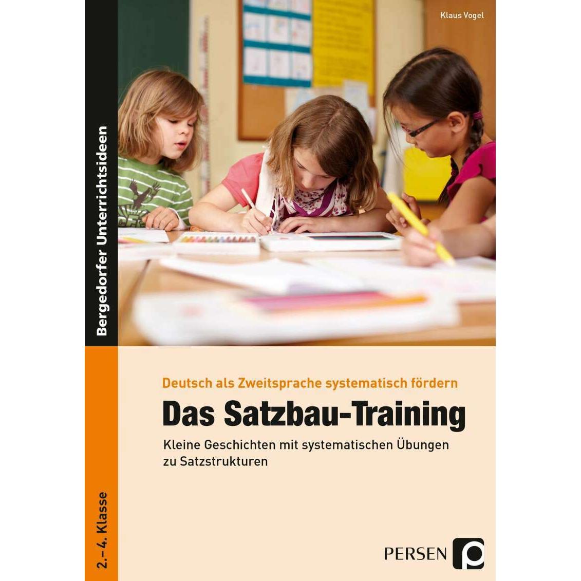Das Satzbau-Training, Schulbücher von Klaus Vogel