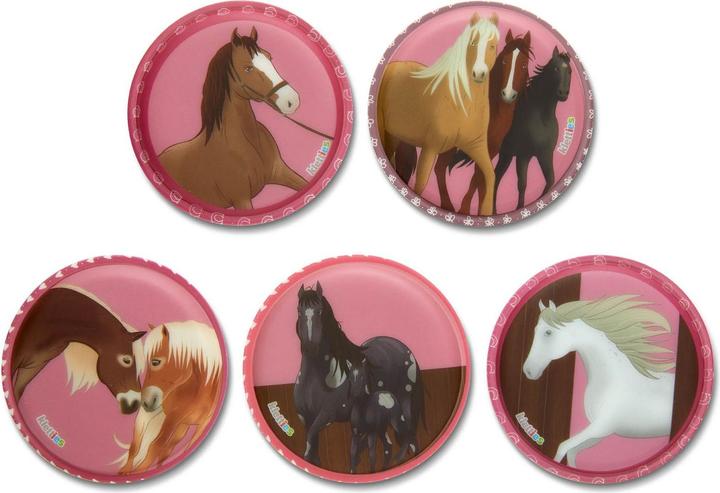 Ergobag Set Klettie Chevaux au galop 5 pièces