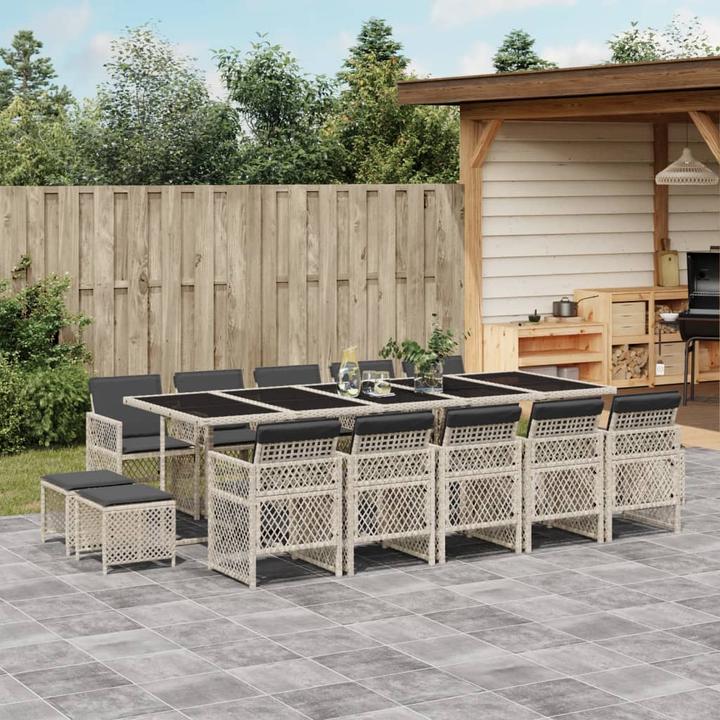 Produktbild vidaXL Garten Essgruppe (275 x 106 x 73 cm)