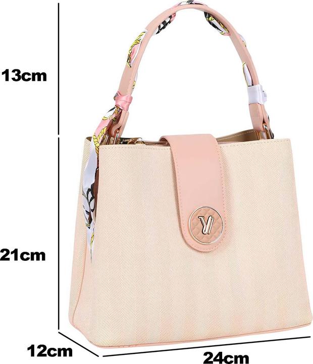 Image du produit Gallantry Damenhandtasche Chevron mit Tuch