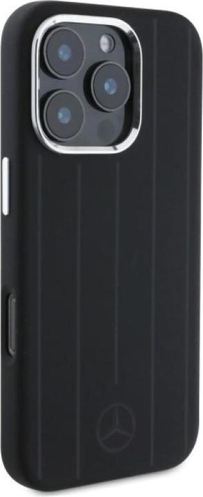 Produktbild Mercedes MEHMP16X23SUVSK iPhone 16 Pro Max 6.9" czarny/black hardcase Silicone Vertical Tonal Str (Apple iPhone 16 Pro Max)