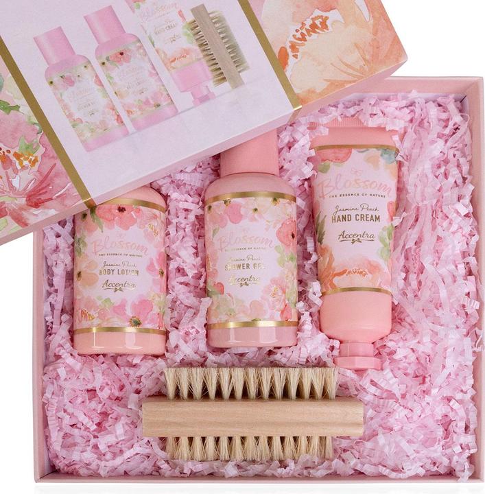 Immagine prodotto Accentra Set da bagno BLOSSOM in confezione regalo riutilizzabile (Set per la cura dei capelli)