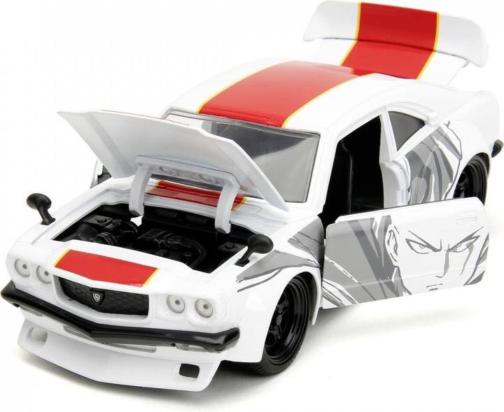 Actual product image Jada One Punch Man 1974 Mazda RX-3 1:24