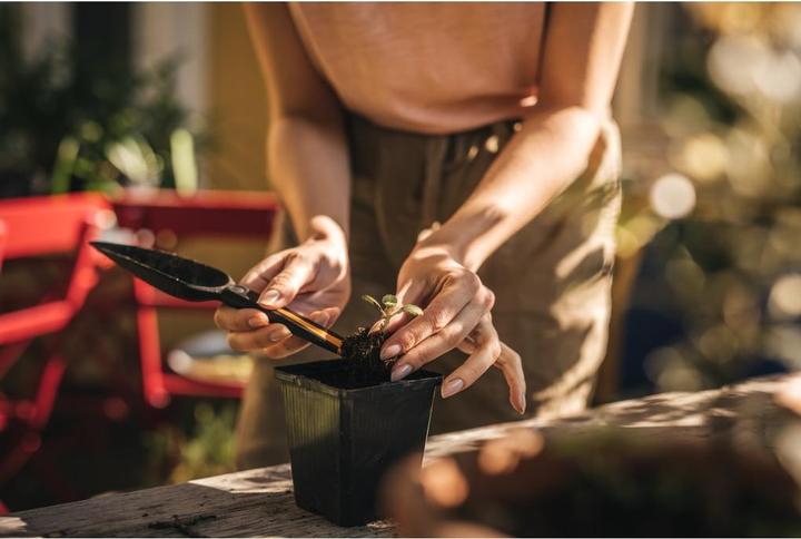 Actual product image Fiskars Solid Seed Plant Trowel